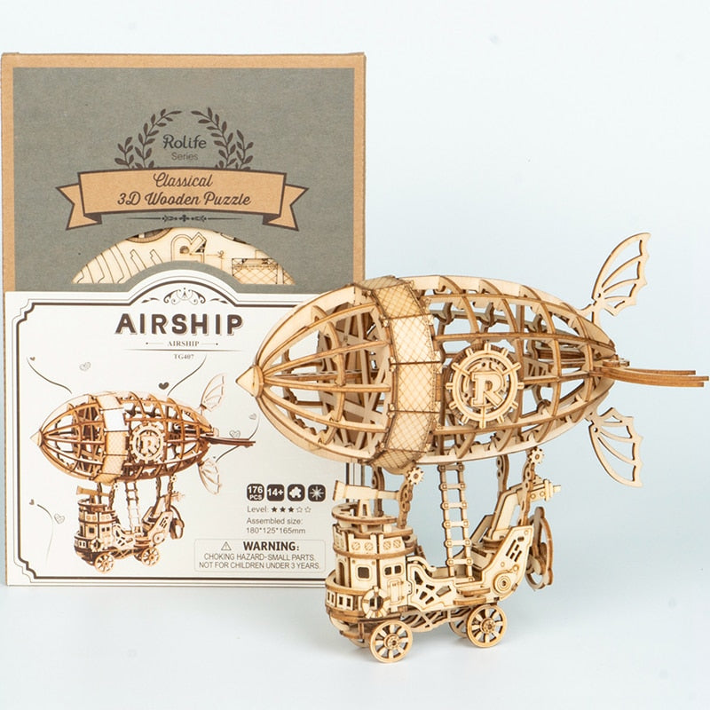 Wooden DIY assembly variety