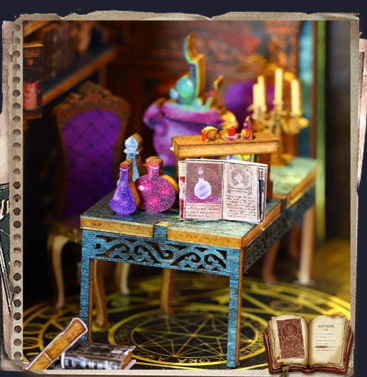 Marché magique DIY créatif 3D