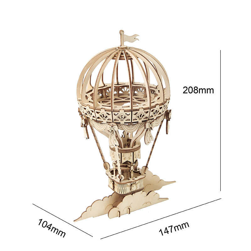 Wooden DIY assembly variety