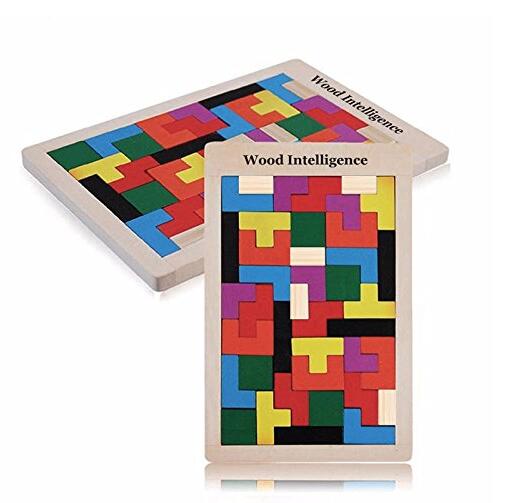 TeTris Jigsaw board wooden