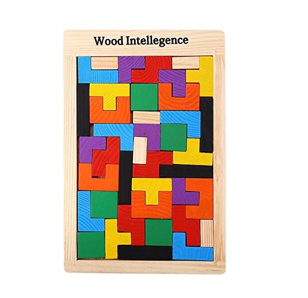 TeTris Jigsaw board wooden