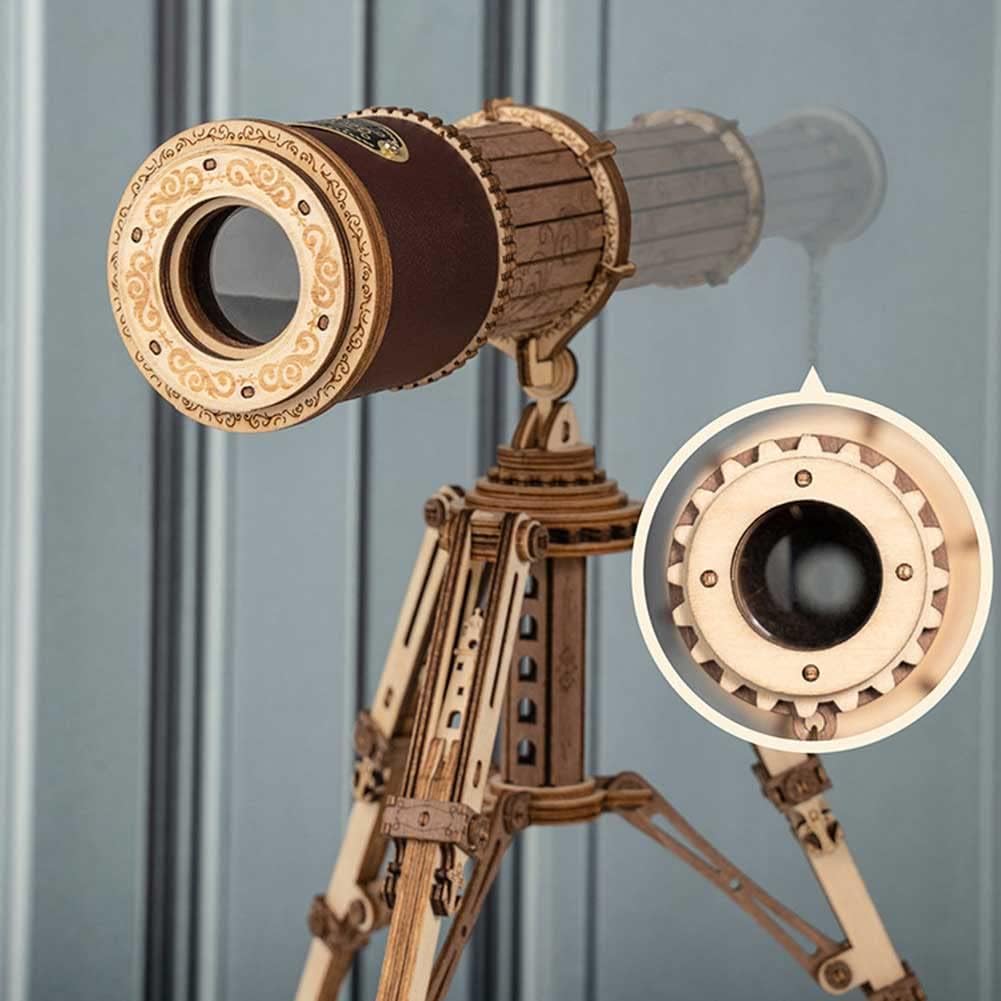 Télescope monotube en bois DIY