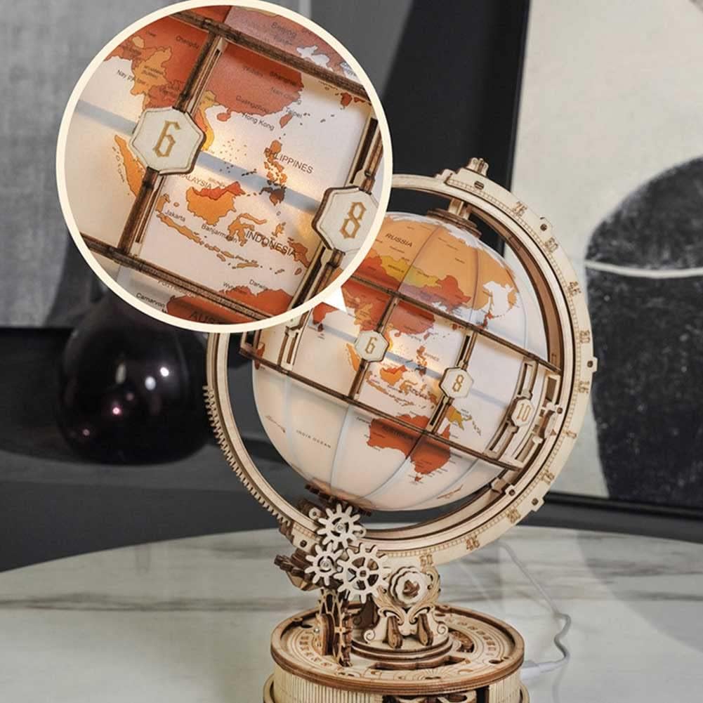Globe Geography DIY