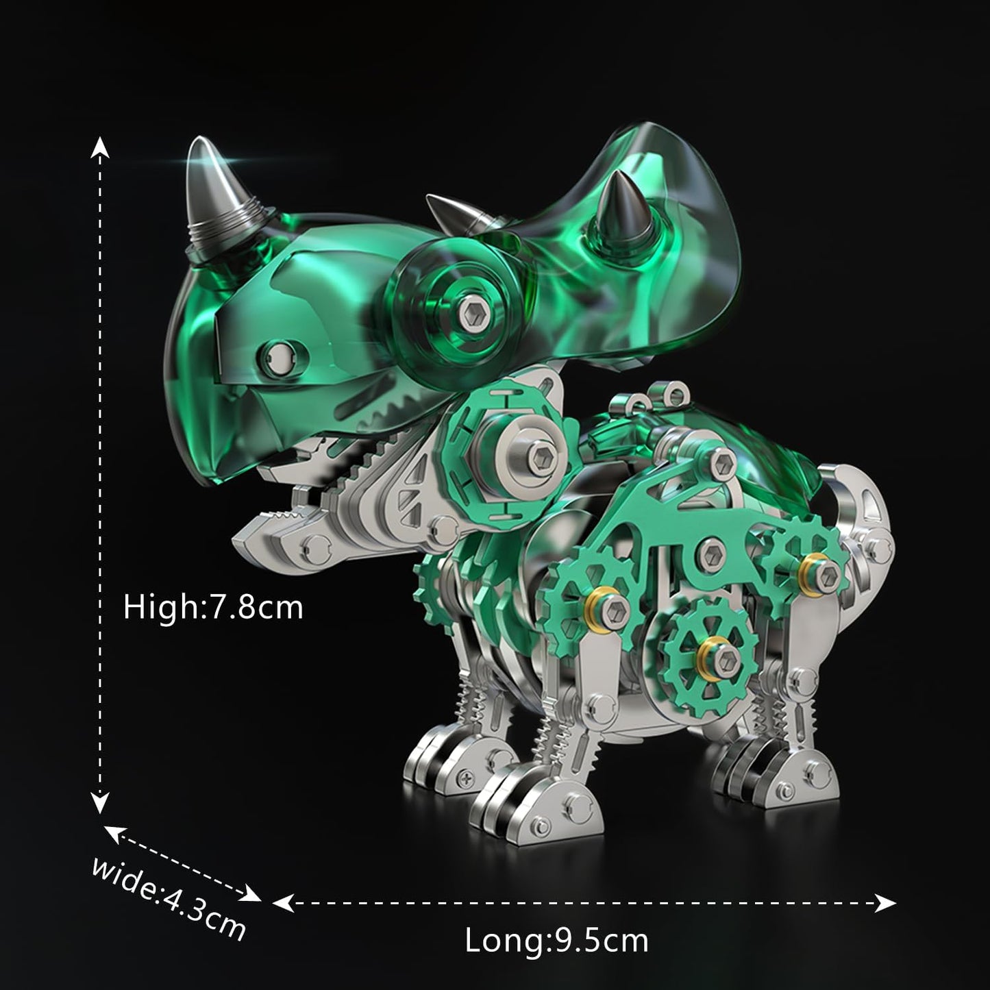 3D Dinosaur Metal DIY