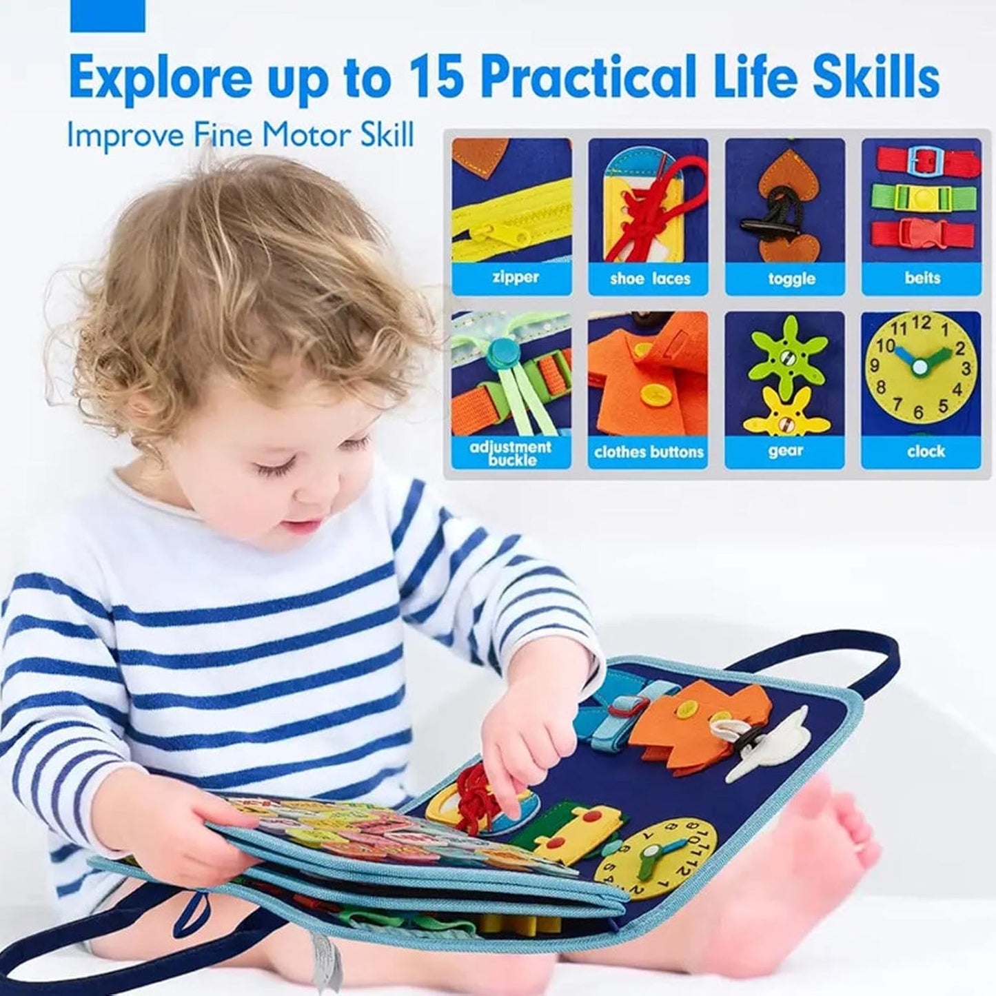 Toddler Life Skills Board