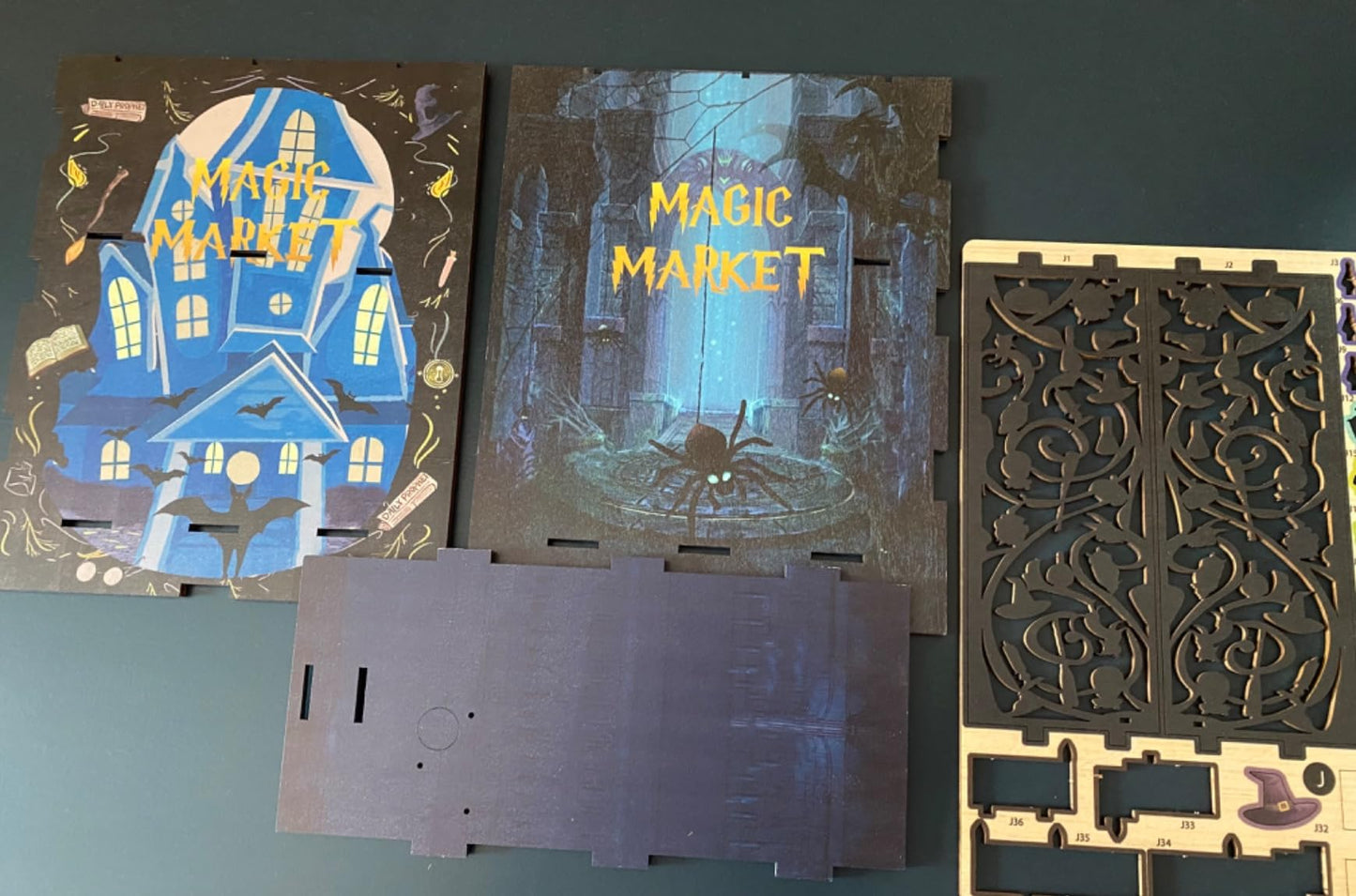Marché magique DIY créatif 3D