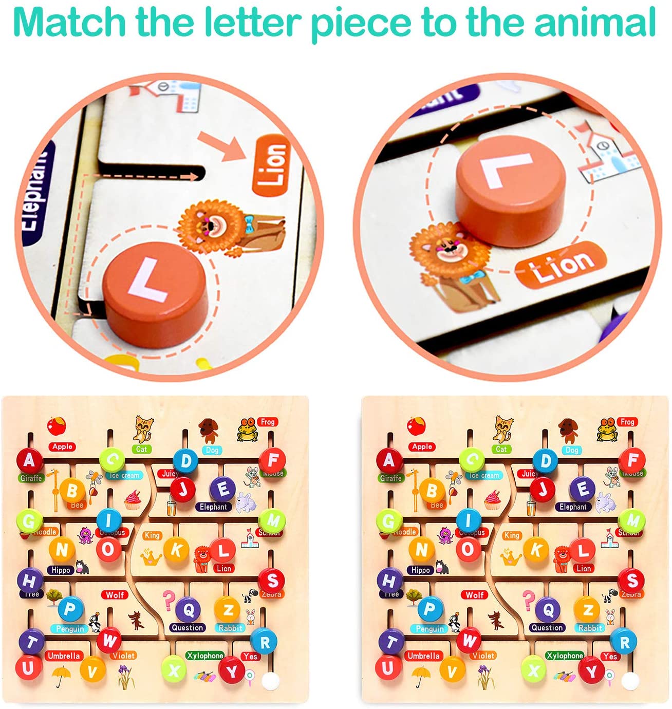 ABC Puzzle matching