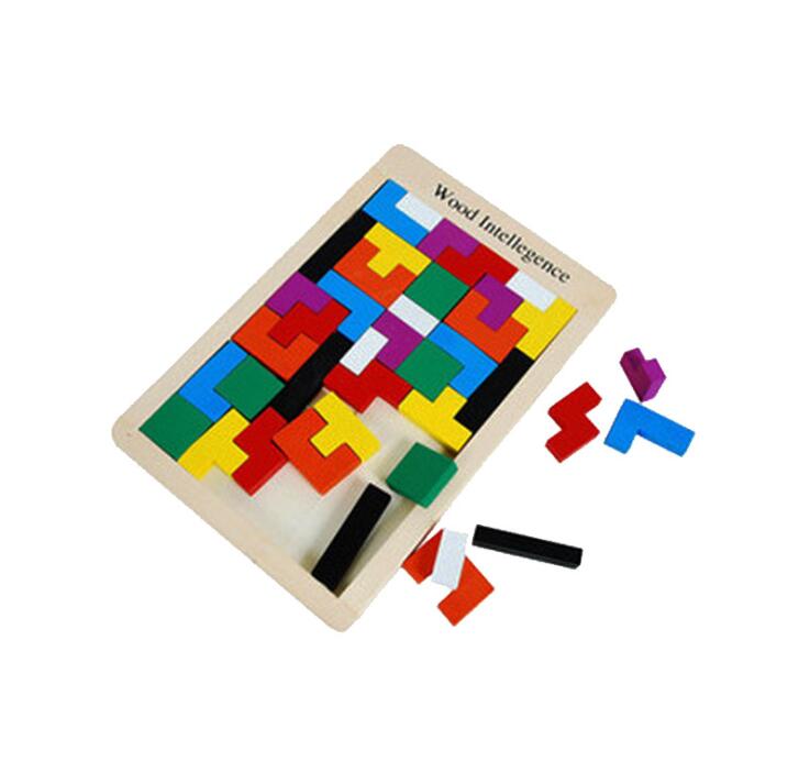 TeTris Jigsaw board wooden