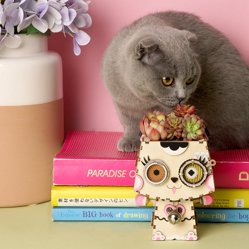 Pot de fleur mignon décor bricolage