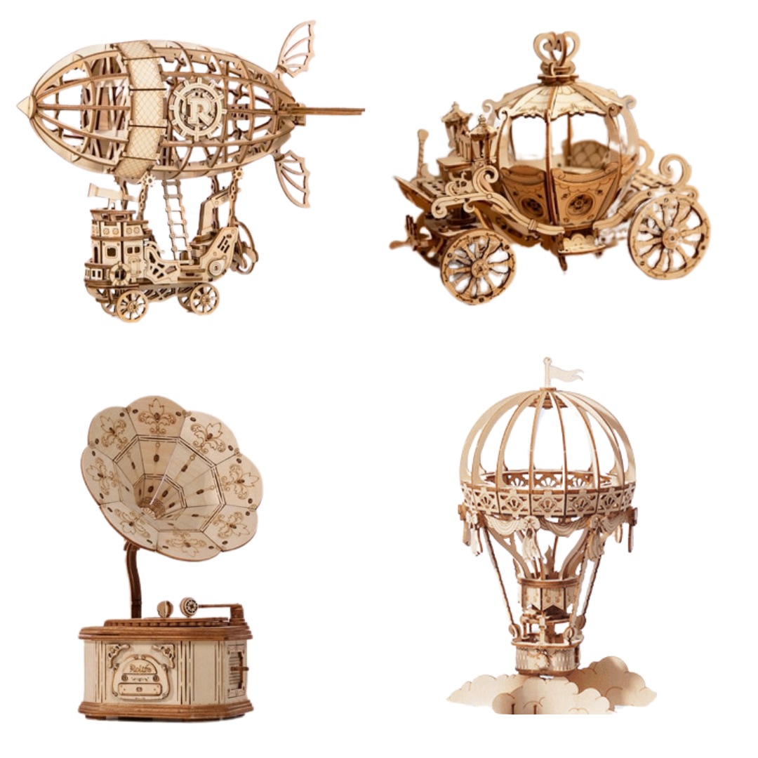 Wooden DIY assembly variety