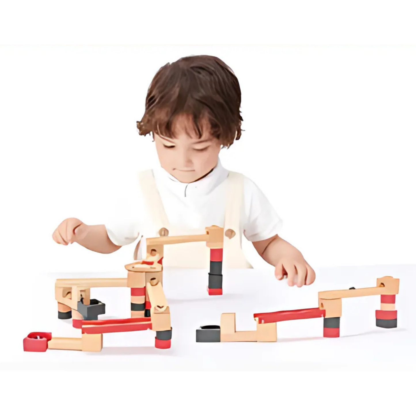Wooden Marble Run