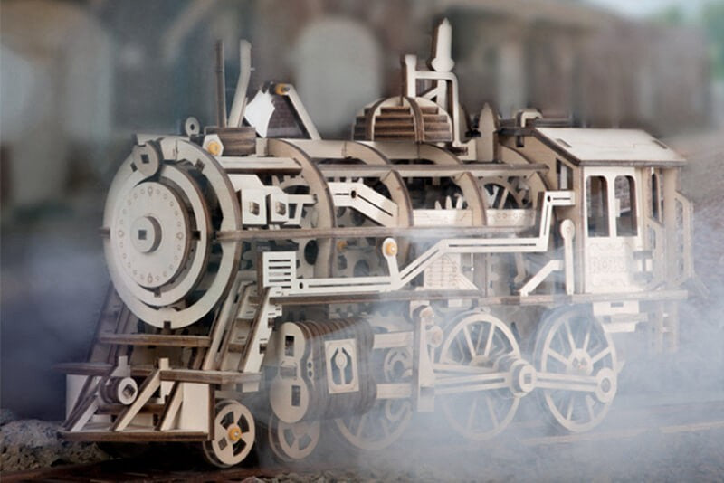 3D locomotive Puzzle