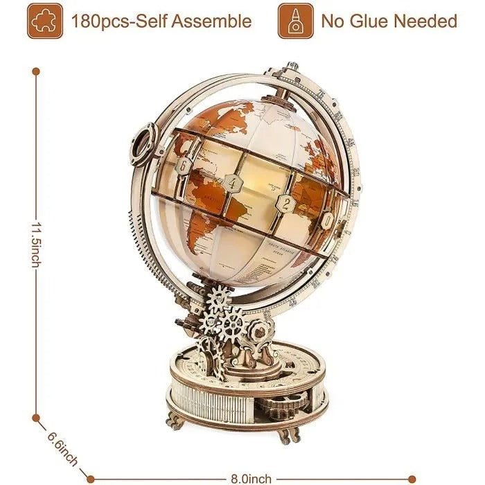 Globe Geography DIY