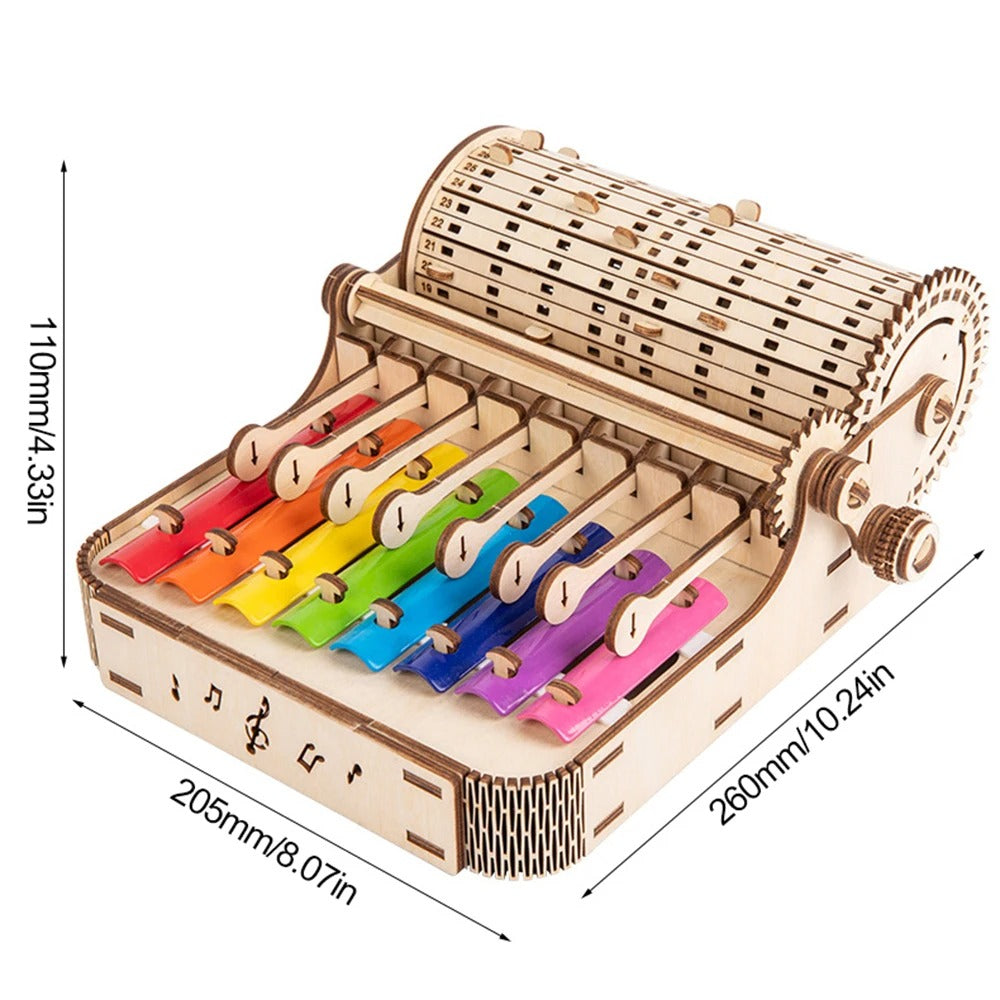 Xylophone de piano bricolage en bois