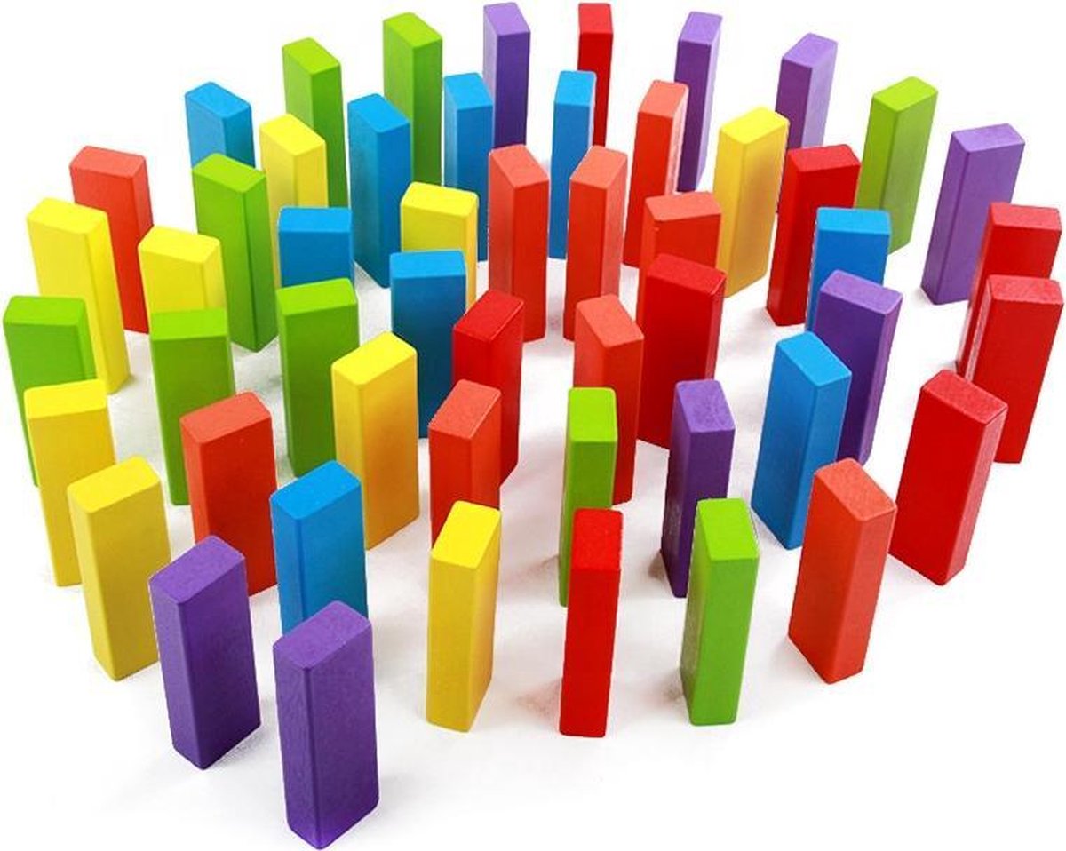 Puzzle pumping wooden blocks