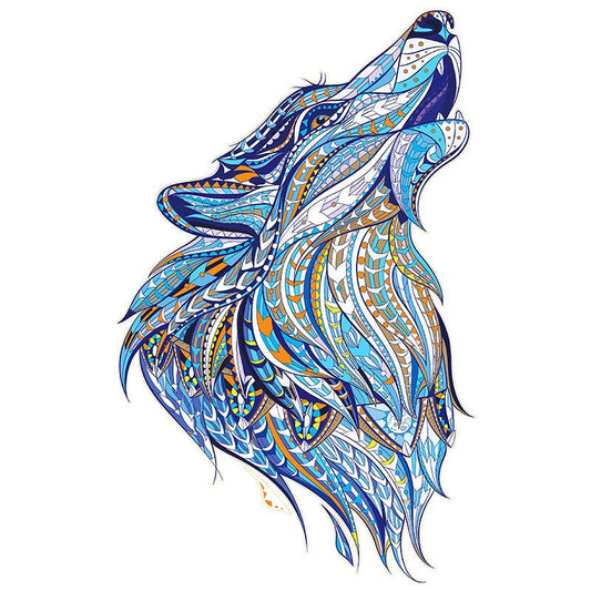wolf  Wooden Puzzle jigsaw
