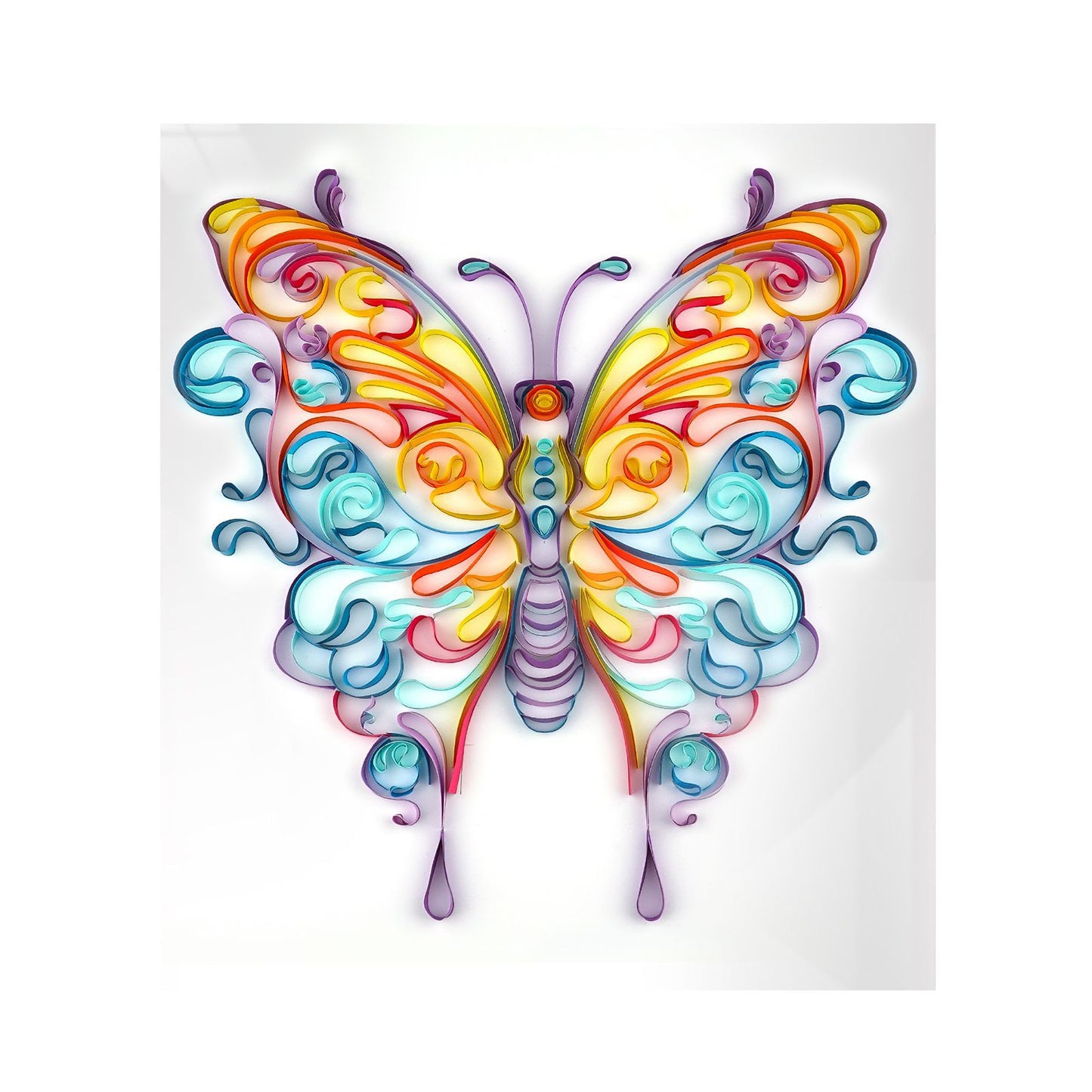 Butterfly Quilling Creativity