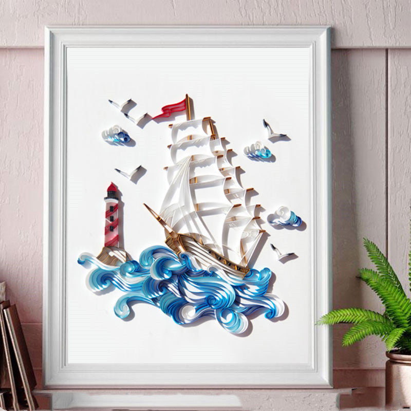 QuillWaves Boat