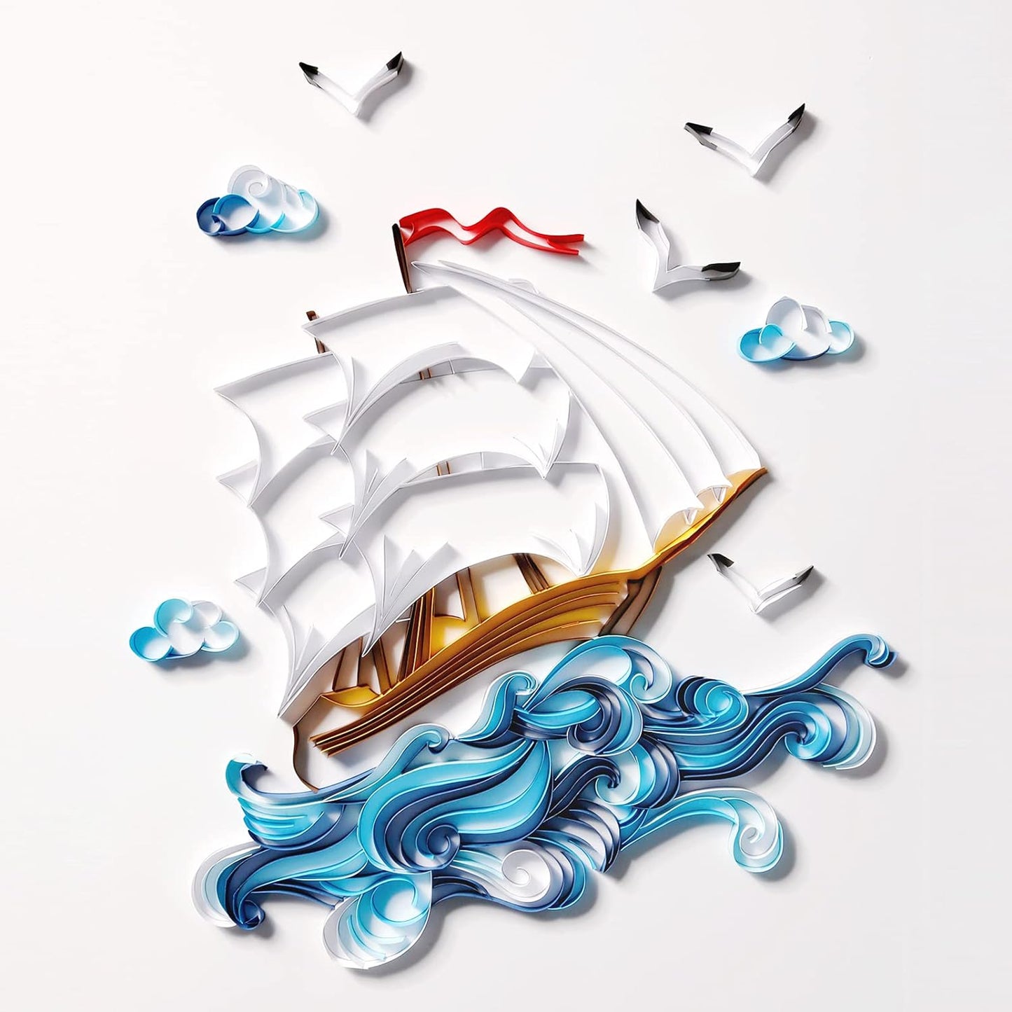 QuillWaves Boat