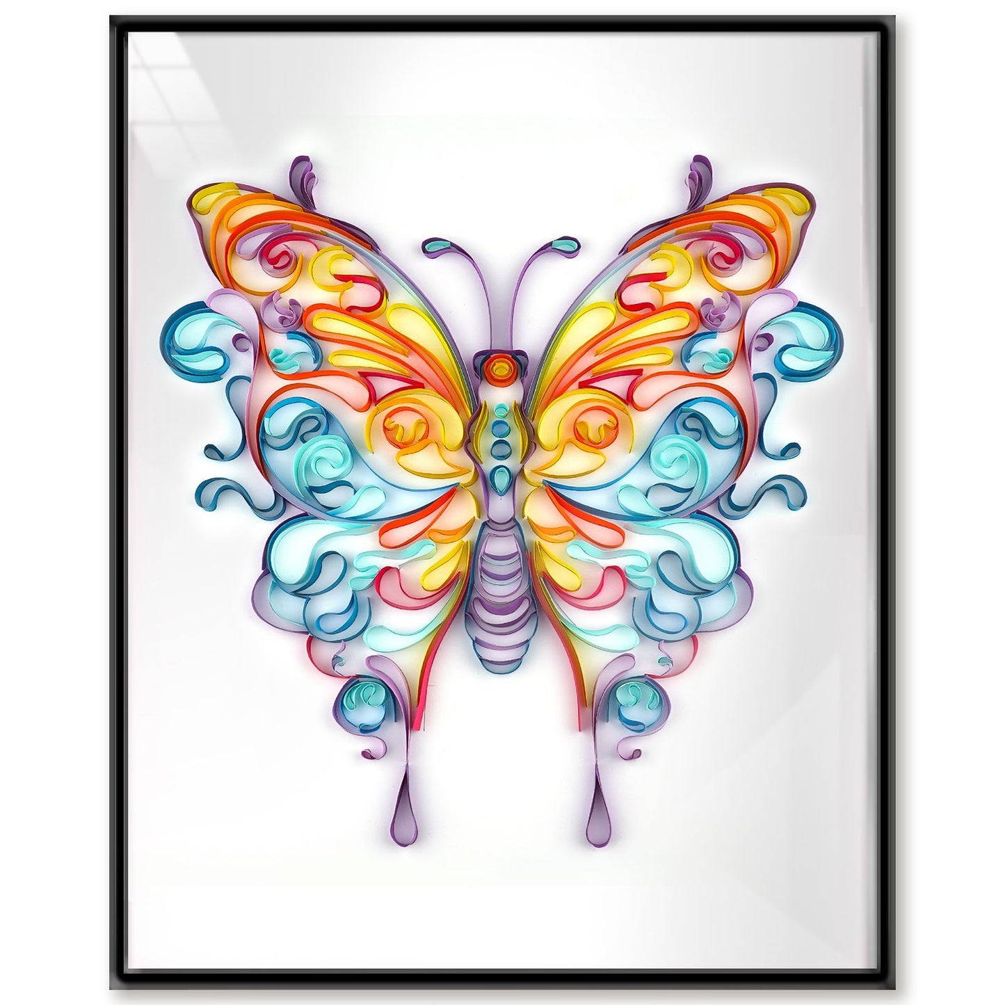 Butterfly Quilling Creativity