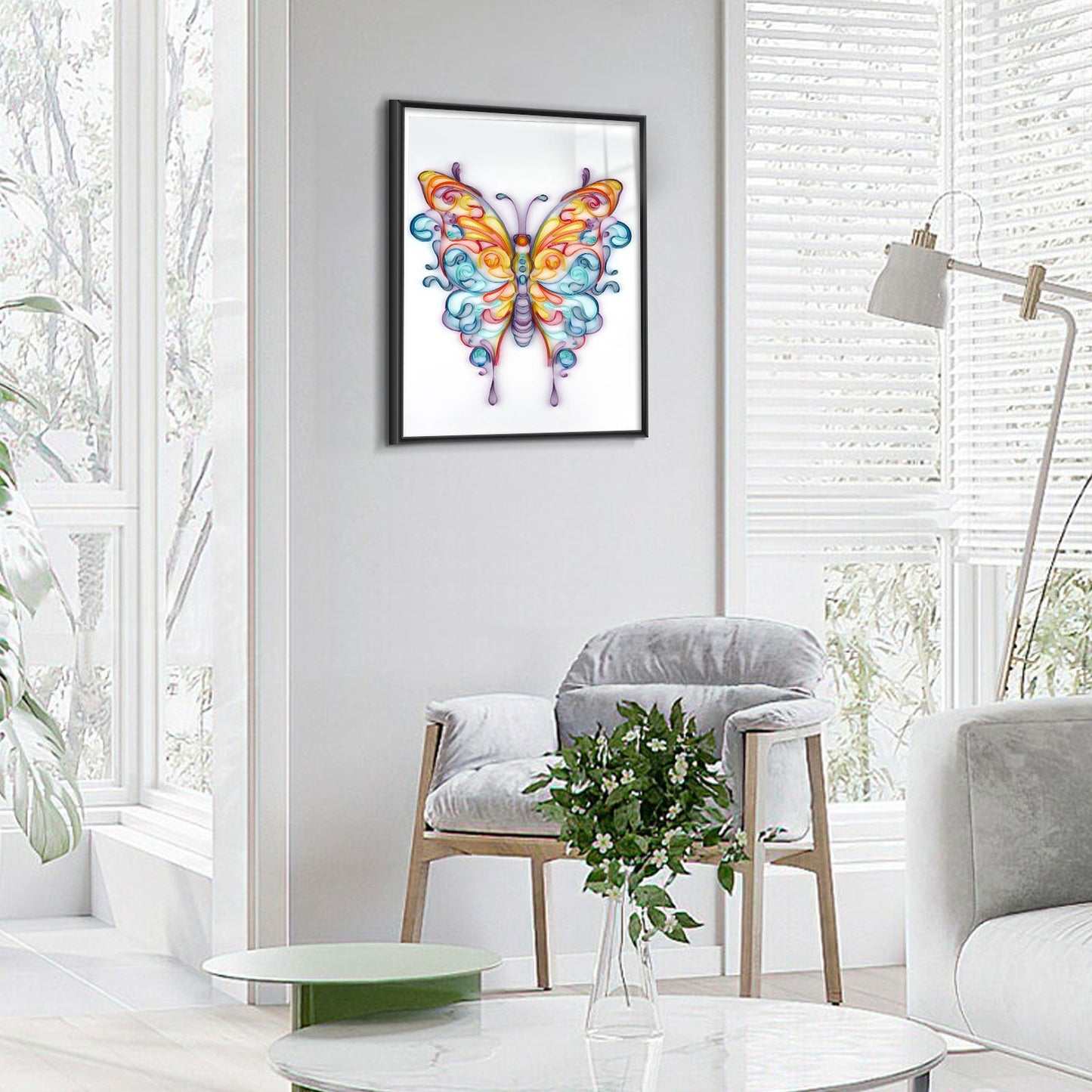 Butterfly Quilling Creativity