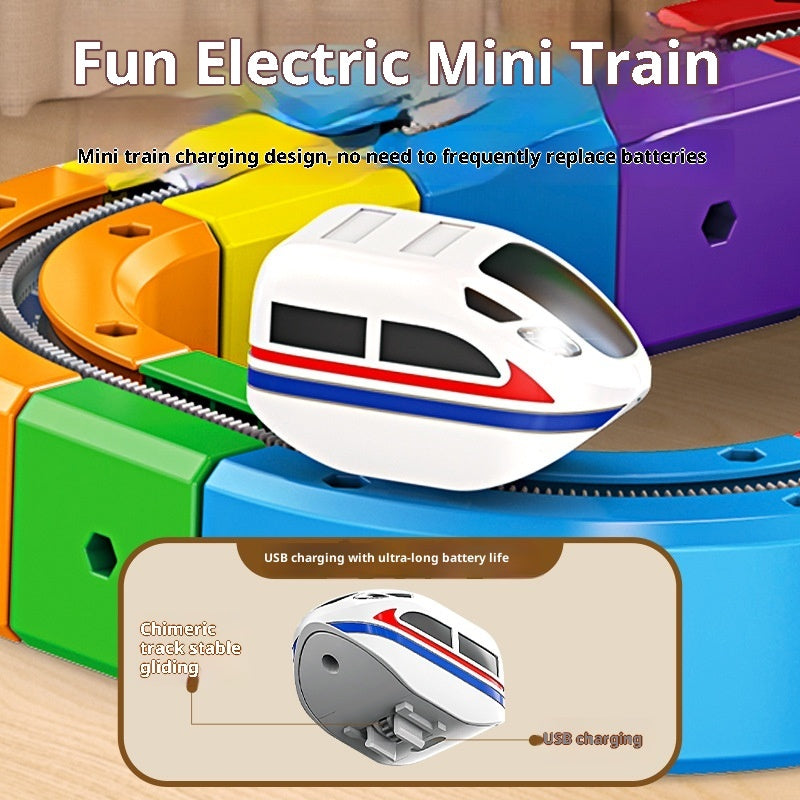 Magic Track Cube: 3D Electric Train
