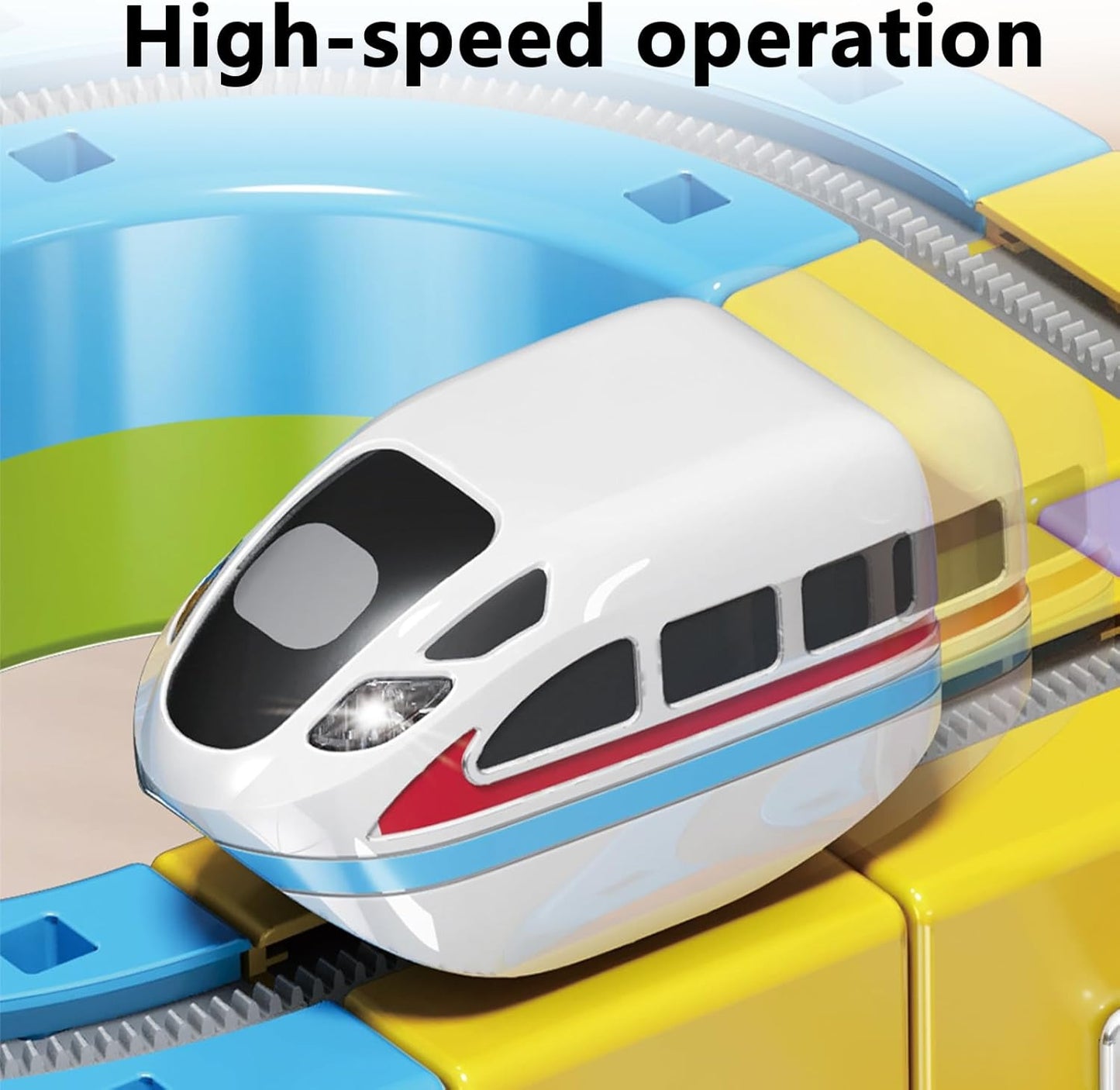 Magic Track Cube: 3D Electric Train