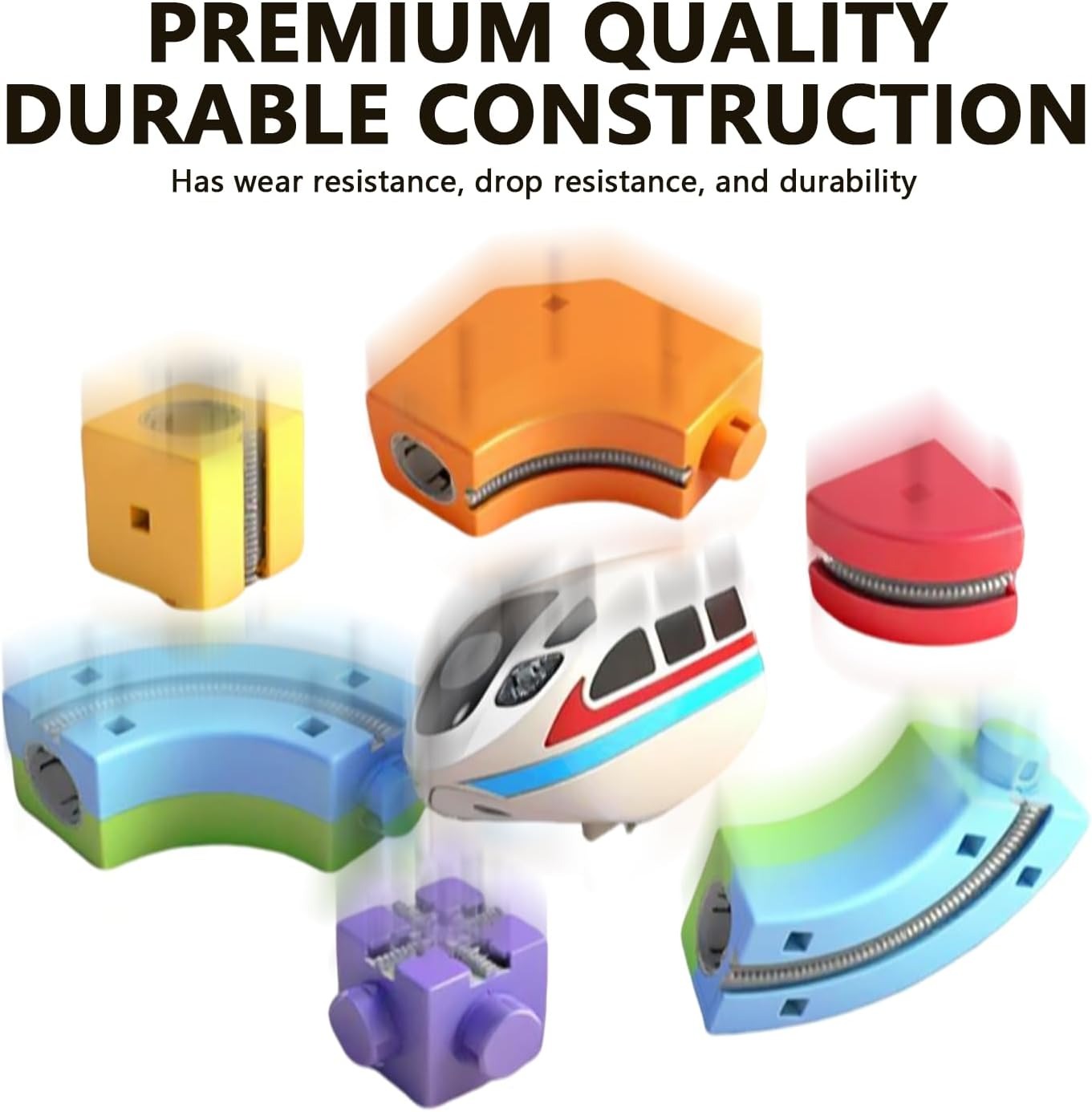 Magic Track Cube: 3D Electric Train